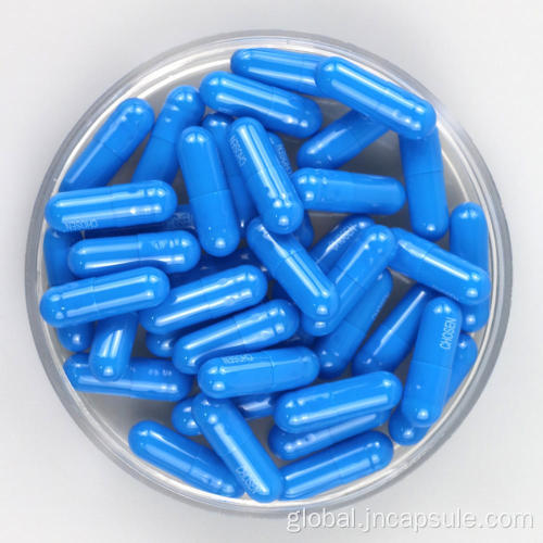 Empty Capsules Maker Size 0 light blue capsules shell Supplier